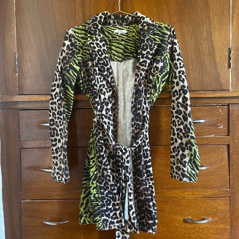 Ganni canvas trench / dress